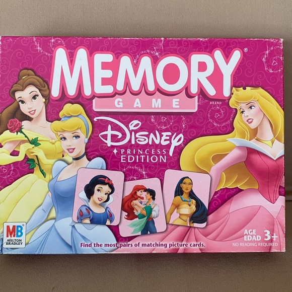 RETIRED MB Disney princesses matching game COMPLETE - Picture 2 of 2